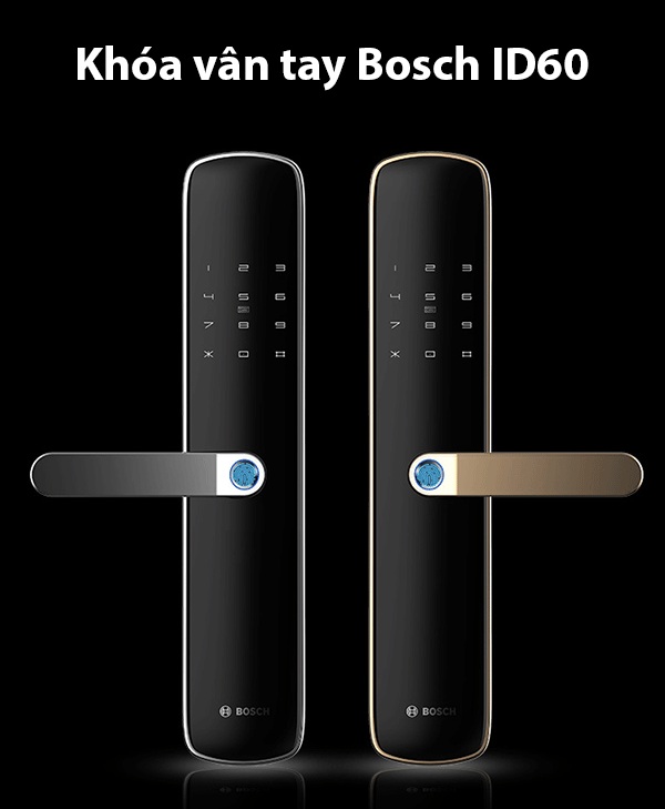 Khóa cửa vân tay Bosch ID60C - ảnh 1