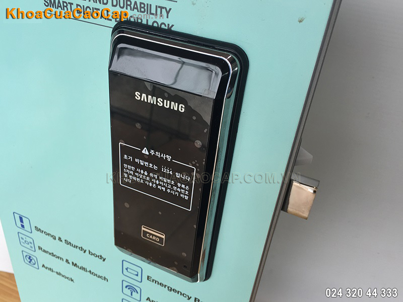 Khóa điện tử không tay nắm Samsung SHS-2920 - ảnh 11