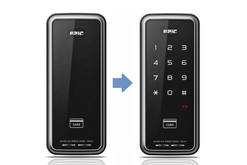 Khóa mã số - thẻ từ Epic E-Touch - ảnh 4