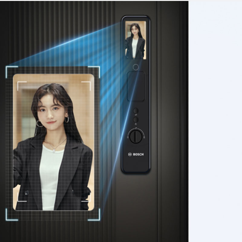 Khóa thông minh nhận diện khuôn mặt Bosch FU6-Plus - ảnh 5