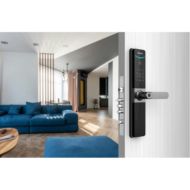 Khóa cửa vân tay Philips DDL610-5HBS - ảnh 1