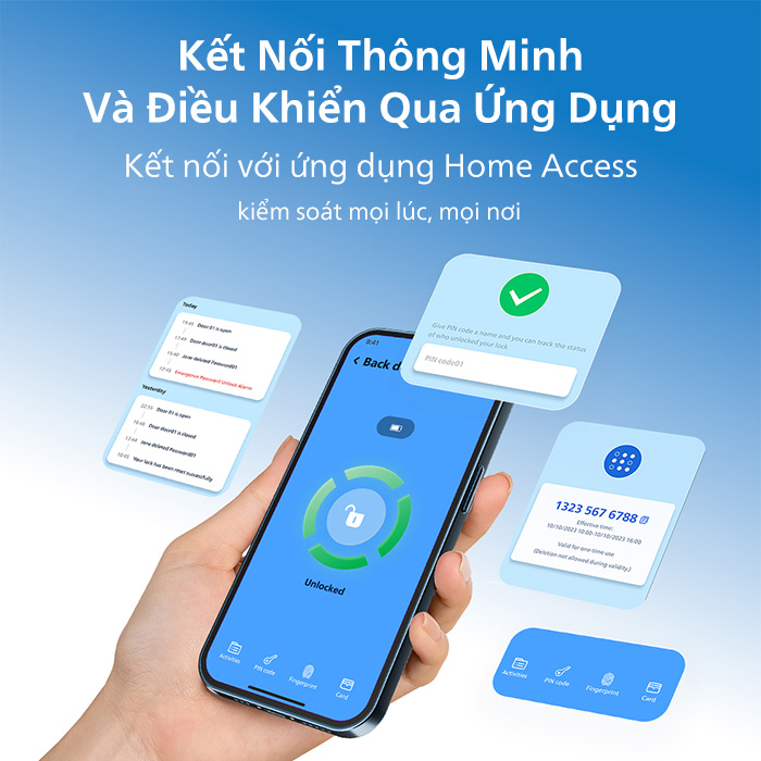 Khóa cửa thông minh Philips DDL801-5HBS - ảnh 10