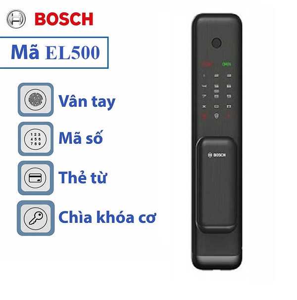 Khóa cửa vân tay Bosch EL500B - ảnh 3