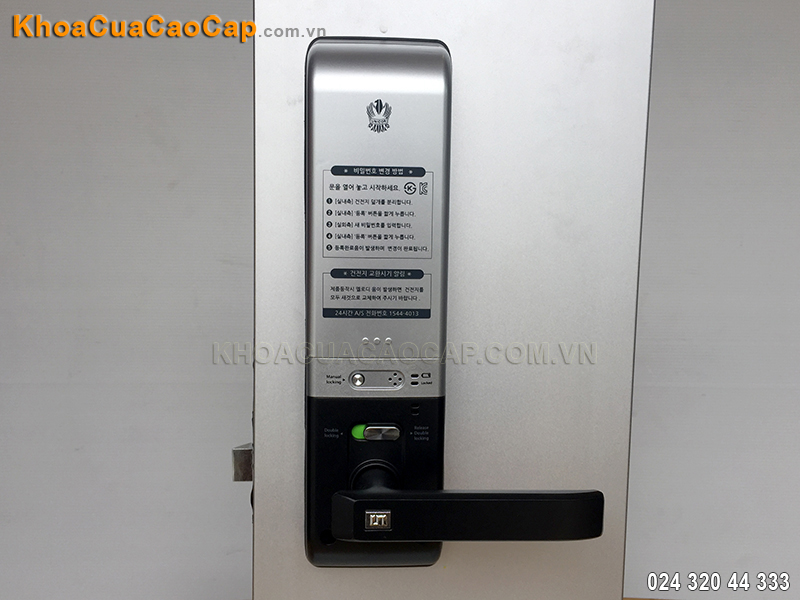 Khóa cửa vân tay Unicor UN-9000- màu bạc - ảnh 3