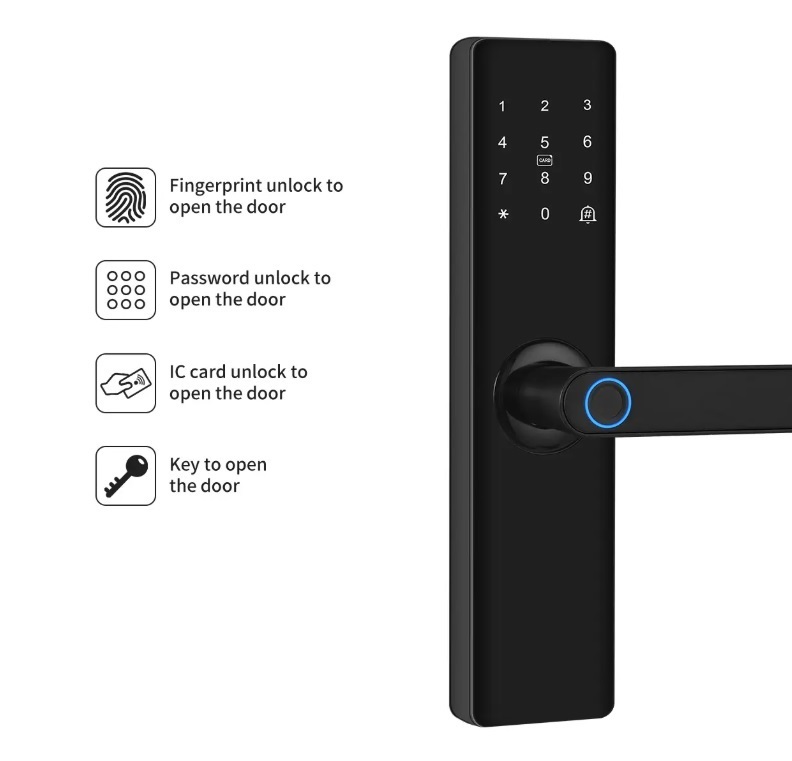 Khóa cửa vân tay Hilux x7w - ảnh 3