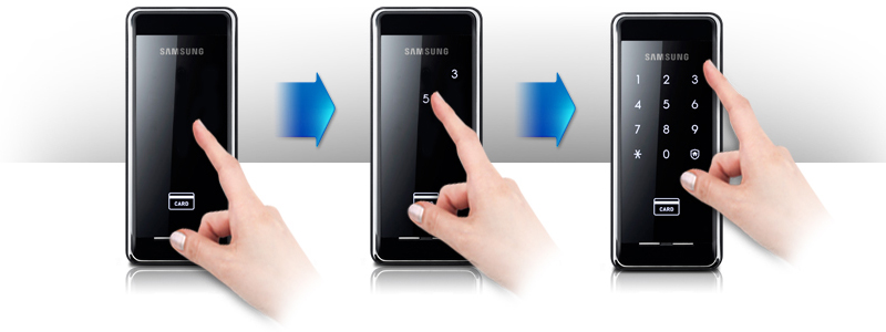 Khóa điện tử không tay nắm Samsung SHS-2920 - ảnh 2