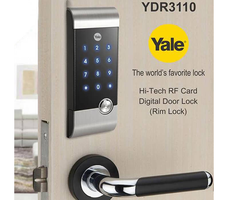 Khóa thẻ từ mã số Yale YDR-3110 - ảnh 5