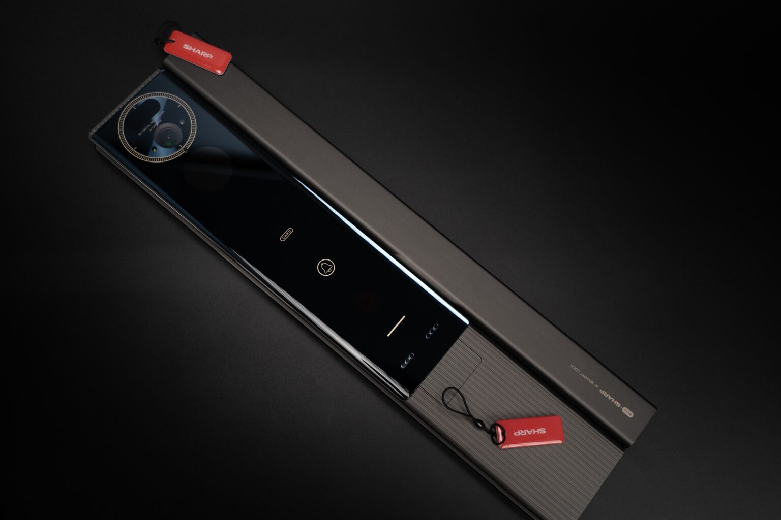 Khóa vân tay nhận diện khuôn mặt Sharp H5-FV - ảnh 1